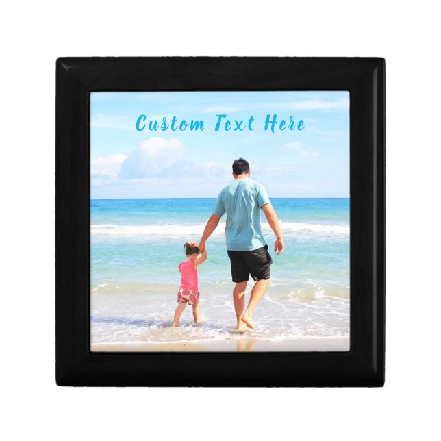 Personalized Your Photo Gift Boxes and Custom Text (Front)