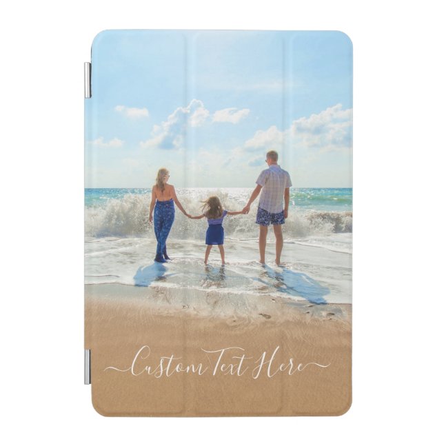 Personalized Your Photo iPad Air Cover Custom Text (Front)