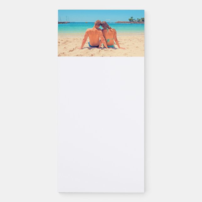 Personalized Your Photo Magnetic Notepad (Front)