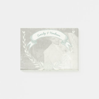 Personalized Your Photo Mongram Post-it® Notes