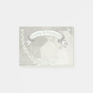 Personalized Your Photo Mongram Post-it® Notes