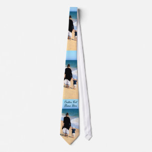 Personalized Your Photo Neck Tie with Custom Text
