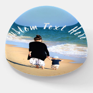 Personalized Your Photo Paperweight Custom Text