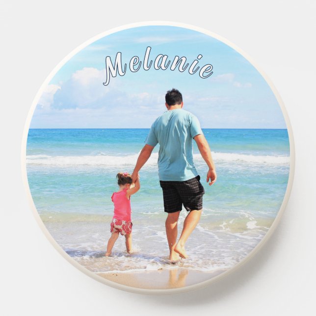 Personalized Your Photo PopSocket with Custom Name (Popsocket)