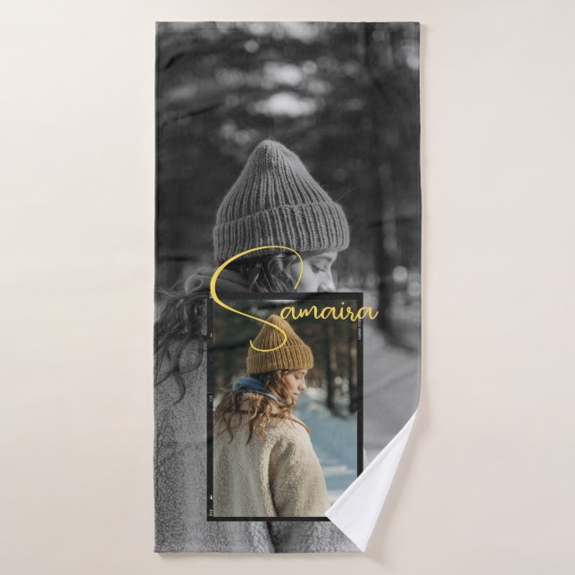 Personalized YOUR picture/photo Towel (Bath Towel)