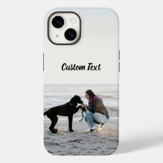 Personalized your Poodle Dog Photo & Name Case-Mate iPhone 14 Case