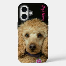 Personalized your Poodle Dog Photo & Name