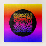 Personalized Your QR Code Scan Info Color Puzzle<br><div class="desc">Design Your Own Personalized QR Code Puzzles with Your Unique Surprise Message / Information with QR Code - Image / or Logo - Photo / Text / more - Resize and Move or Remove / Add Elements - Image / text with Customization Tool. Choose Color / Size ! Make your...</div>