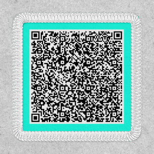 Personalized Your QR Code Scan Info Patch Example