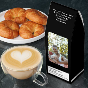 Personalized Your Text and Photo Roasted Coffee