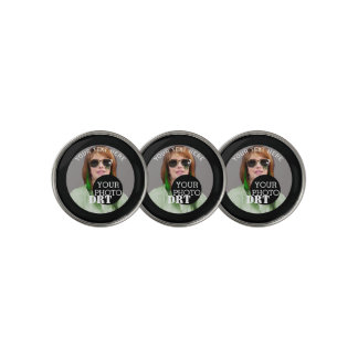 Personalized Your Text Monogram Your Image on a Golf Ball Marker