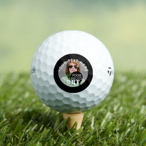 Personalized Your Text Monogram Your Image on a Golf Balls