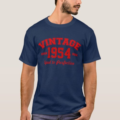 Personalized Your Vintage YEAR Premium Original T_Shirt