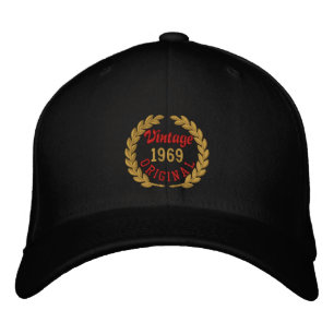 Personalized Your YEAR Original Laurels Embroidery Embroidered Baseball Hat