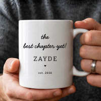 Personalized Zayde Mug New Grandpa Gift
