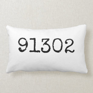 Personalized Zip Code Pillow   Personalized Pillow