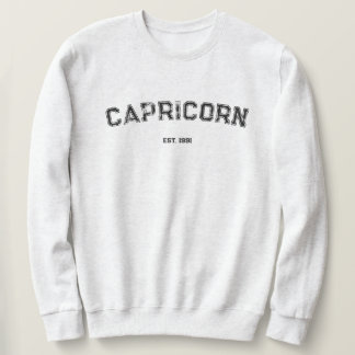 Personalized Zodiac Birth Year Sweatshirt