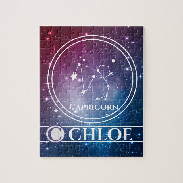 Personalized Zodiac Sign CAPRICORN | Jigsaw Puzzle (Vertical)