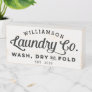 PersonalizedVintage  Laundry Wash Dry Fold Wooden Box Sign