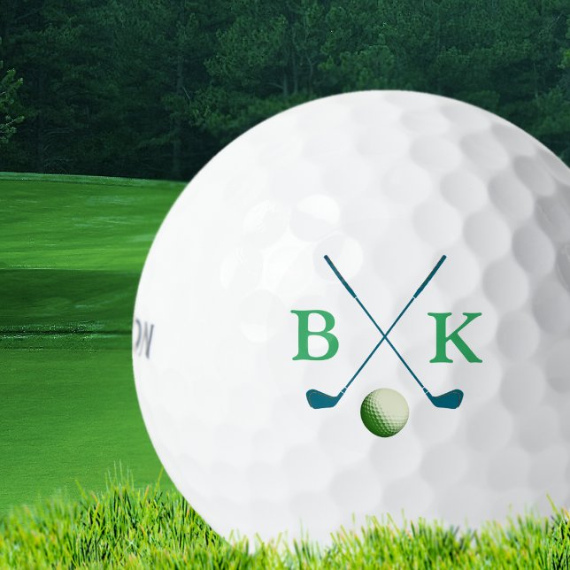 Personalizing Golf Balls with Initials (Creator Uploaded)