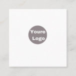 personallze square business card