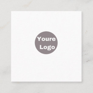 personallze square business card