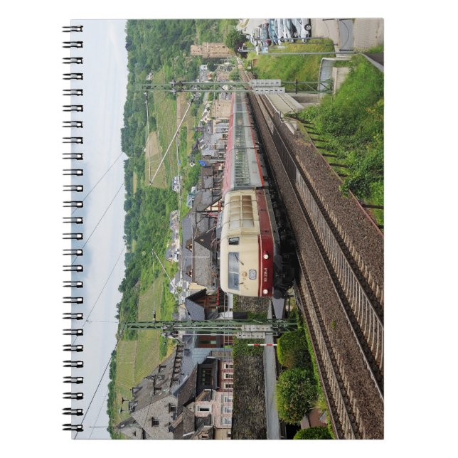 Personenzug in Oberwesel Notebook (Front)