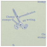 Personification Funny Creative Writing Fabric
