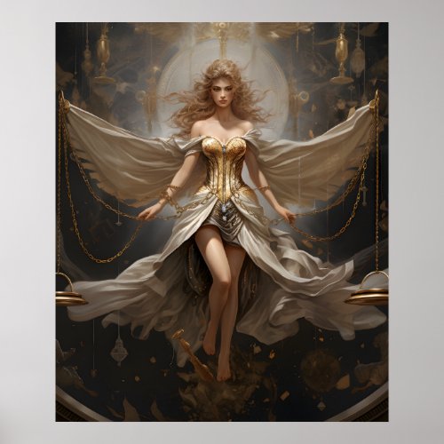 Personification Of Divine Justice  Poster