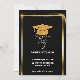 Personlaized Graduation Party Invitation