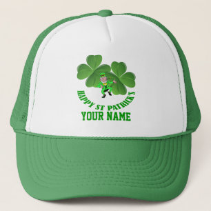 Personlalized  Irish St Patrick's day Trucker Hat