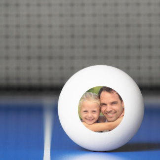 Persönliches Foto Tamplate Ping Pong Ball