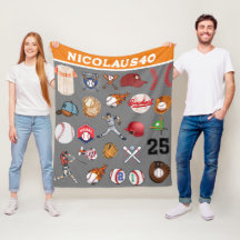 Personlized baseball player name number Grey