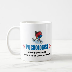 Personlized Ice Hockey Coffee Mug