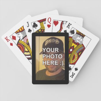 Personlized Playing Cards by robertoregan at Zazzle