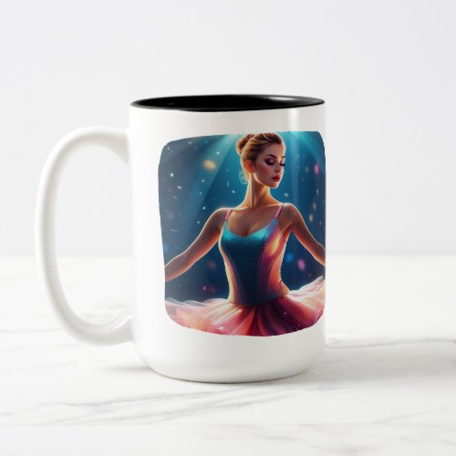 Personnalisable Name Ballerina mug