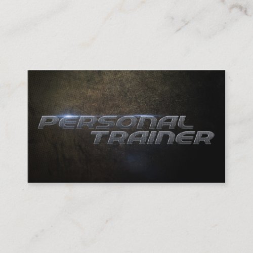 Personnel Trainer Business card