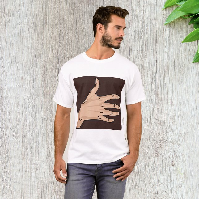 Persons Hand Mens T-Shirt (Creator Uploaded)