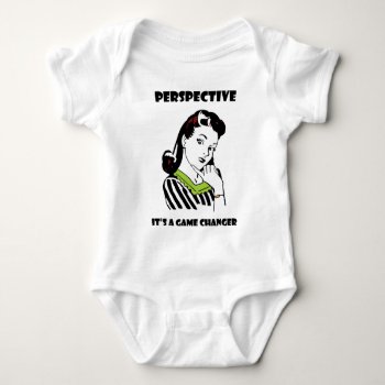 Perspective - It's A Game Changer Baby Bodysuit by BaileysByDesign at Zazzle