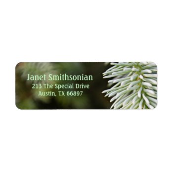 Perspective Pines Address Label by visualblueprint at Zazzle