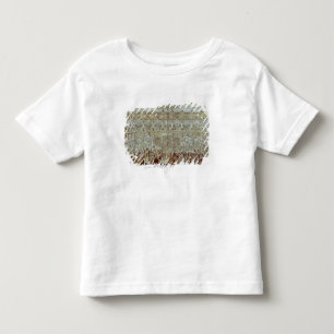 Perspective view of the ballroom constructed toddler t-shirt
