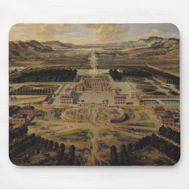Perspective view of the Chateau Mouse Pad (Front)