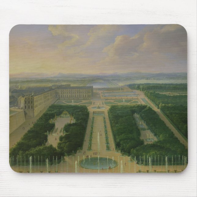 Perspective view of the chateau mouse pad (Front)