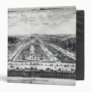 Perspective View of the Garden 3 Ring Binder