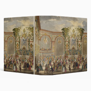 Perspective View of the Interior of the Room of th Binder