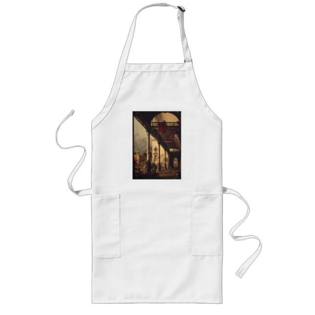 Perspective with a Portico Long Apron (Front)
