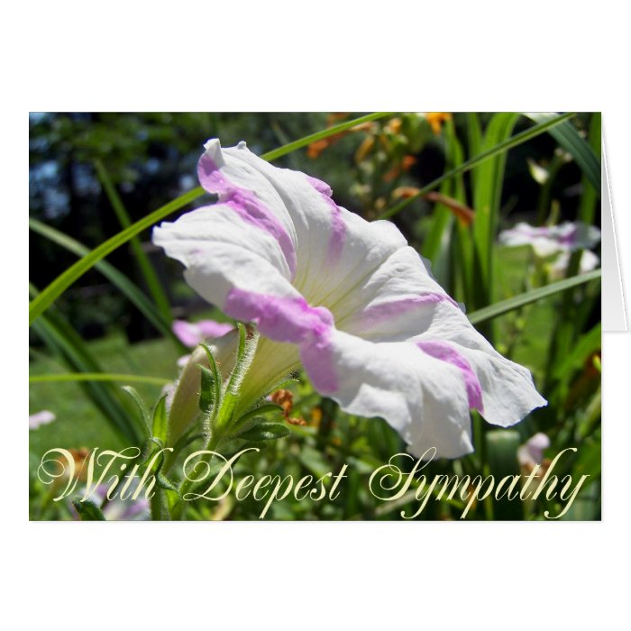 Perspective With Deepest Sympathy Card