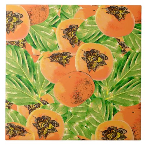 perssimon jungle ceramic tile