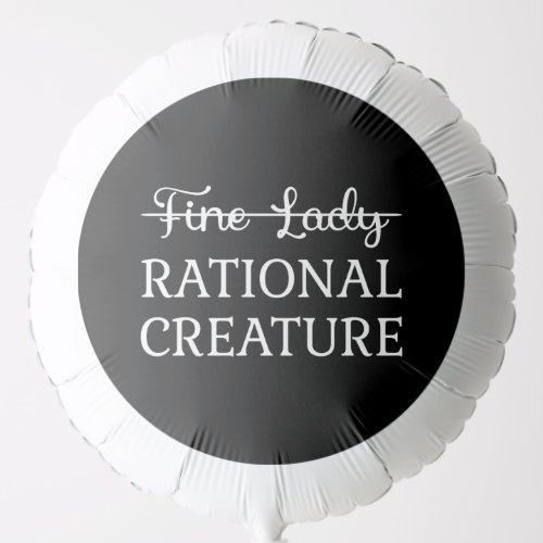 Persuasion Jane Austen _ Rational Creature I Balloon