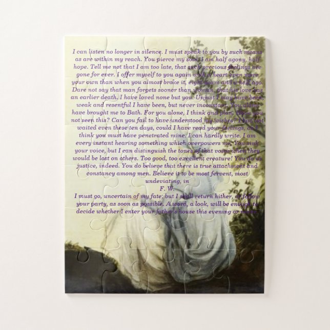 Persuasion letter Jigsaw Puzzle (Vertical)